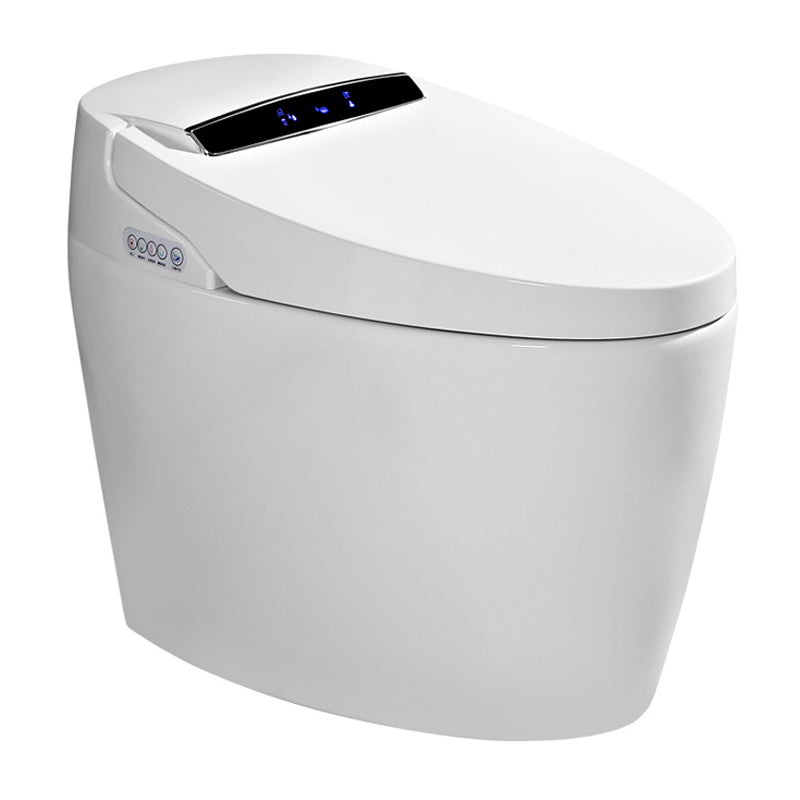 Modern Concealed Tank Toilet Bowl Siphon Jet Toilet with Slow Close Seat for Bathroom