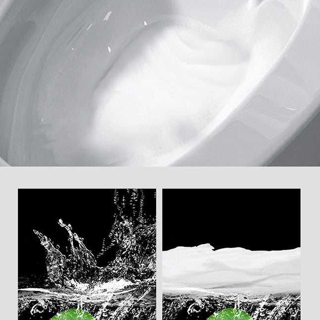 Modern Concealed Tank Toilet Bowl Siphon Jet Toilet with Slow Close Seat for Bathroom