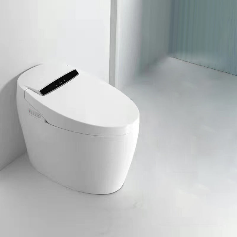 Modern Concealed Tank Toilet Bowl Siphon Jet Toilet with Slow Close Seat for Bathroom