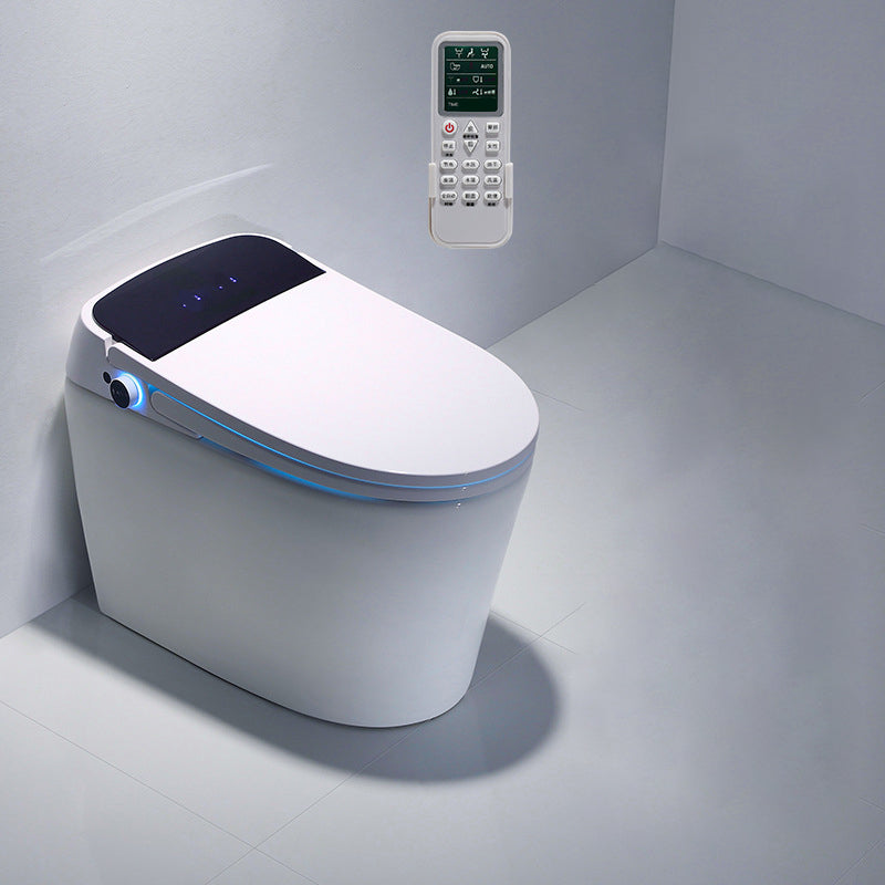 Modern Toilet Bowl Siphon Jet Concealed Tank Toilet with Seat for Bathroom