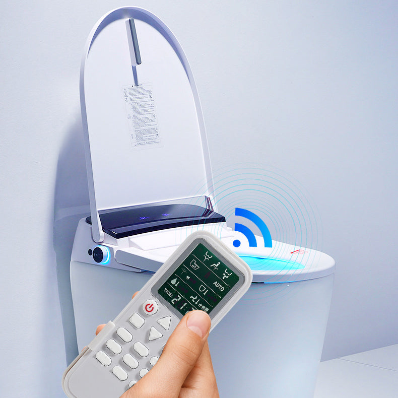 Modern Toilet Bowl Siphon Jet Concealed Tank Toilet with Seat for Bathroom
