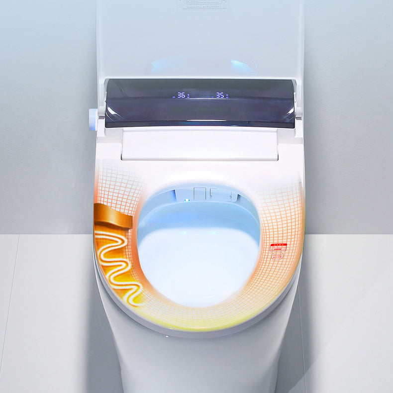 Modern Toilet Bowl Siphon Jet Concealed Tank Toilet with Seat for Bathroom