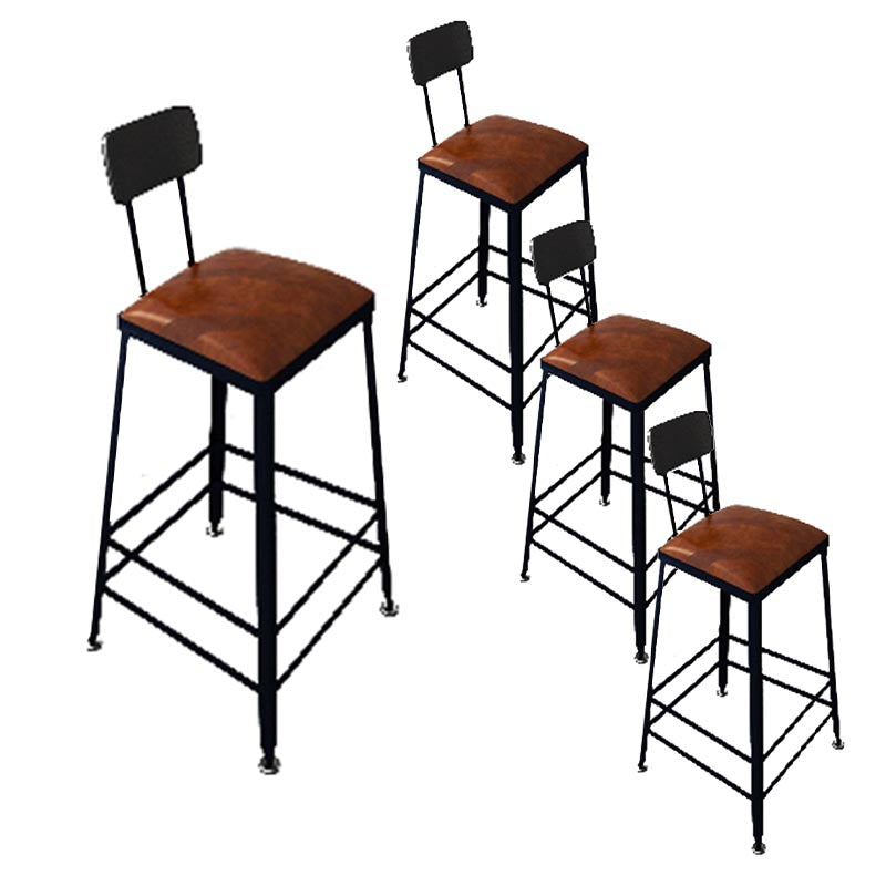 Industrial Bar Table Set 1/4 /9 Pieces Solid Wood Counter Table for Indoor