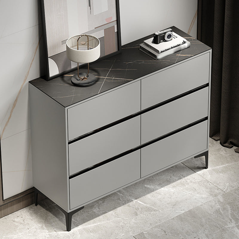 15.6-inch Width Modern Storage Chest Stone Storage Chest Dresser