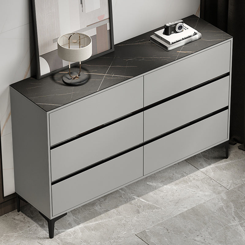 15.6-inch Width Modern Storage Chest Stone Storage Chest Dresser