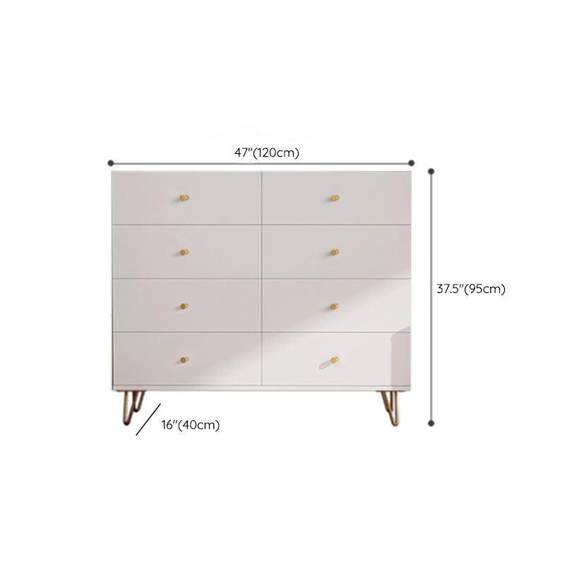 15.6-inch Width Glam Storage Chest Manufactured Wood Dresser