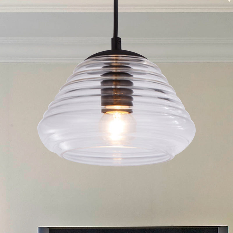 Tazón/lámpara colgante de forma cilíndrica/platista modernista transparente/vaso de lámpara ámbar negro colgante lámpara accesorio