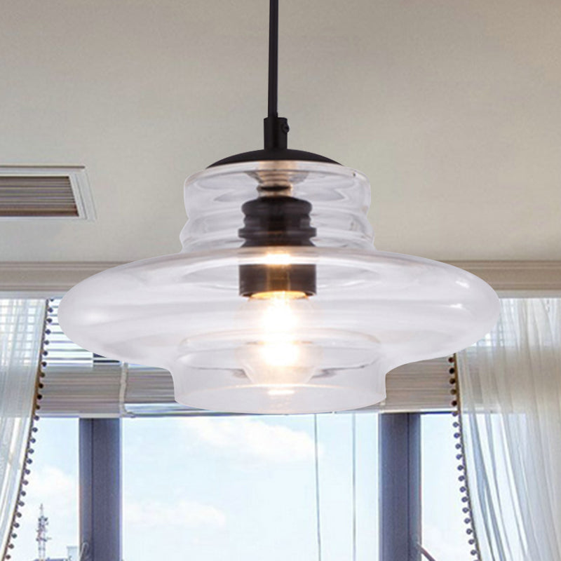 Bol / cylindrique / canne de soucoupe suspension moderniste moderniste / ambre vitre à volants