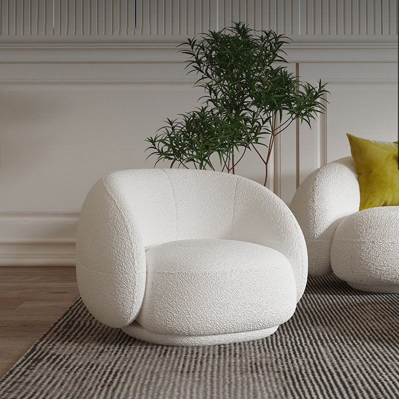 Contemporary Sloped Arm Sofa Tight Back Sofa for Living Room