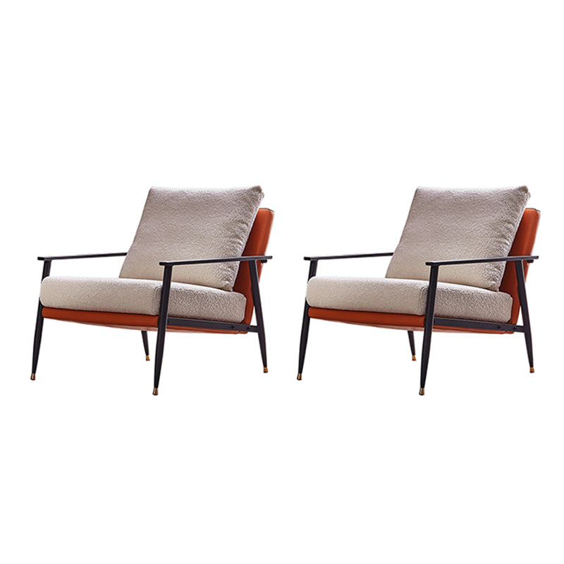 Chenille Arms Included Chair 32.28" Wide Armchairwith Pillow Back