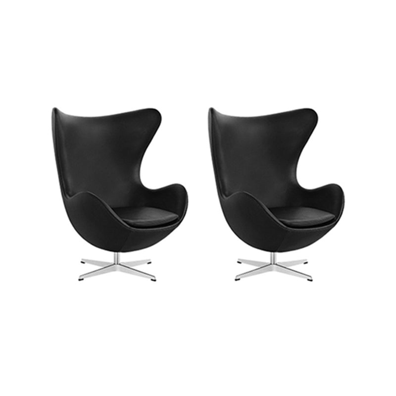 Arms Included Chair Egg Shape Chair for Living Room, 31.49" Wide