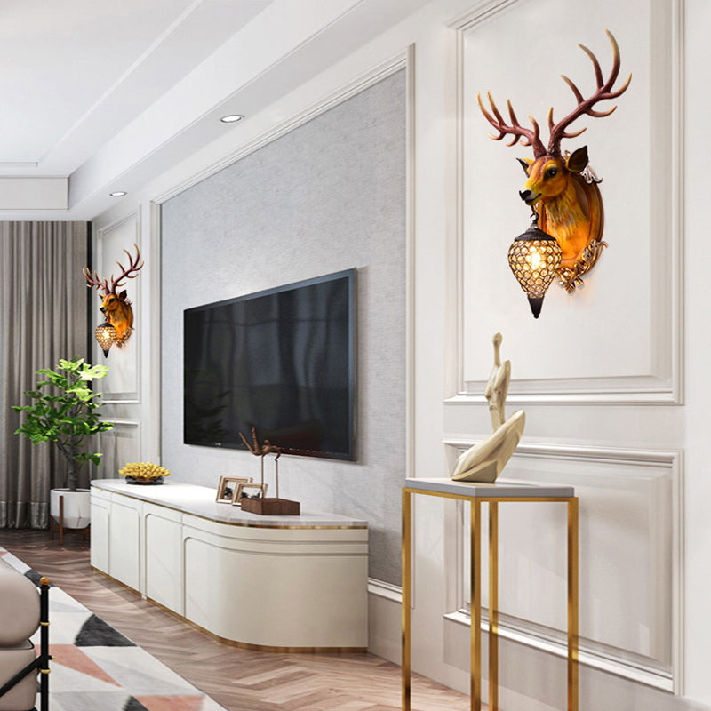 Creative Wall Lighting Fixture Contemporary Crystal Wall Mount Light