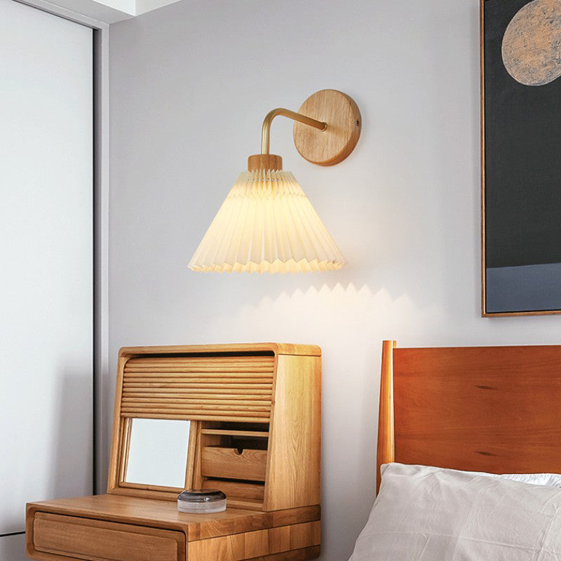 Modern Cone Shape Wall Mount Light Fixture 1 Light Wall Mounted Lighting