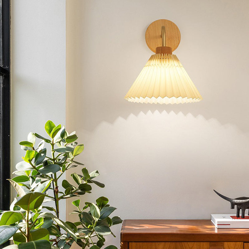 Modern Cone Shape Wall Mount Light Fixture 1 Light Wall Mounted Lighting