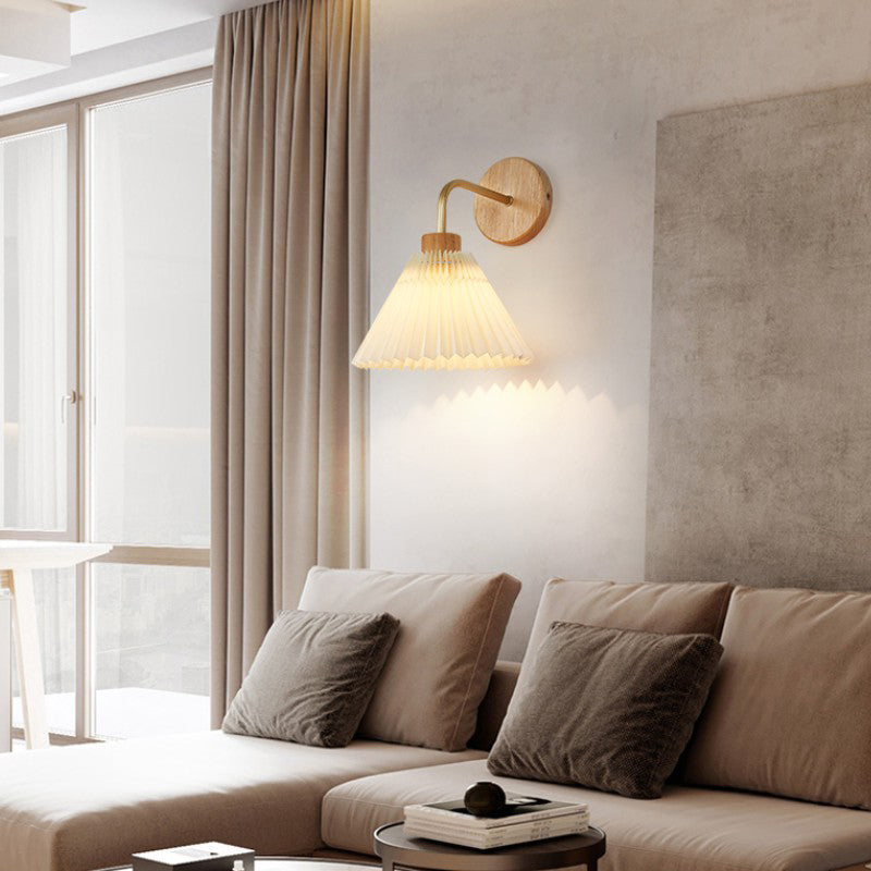 Modern Cone Shape Wall Mount Light Fixture 1 Light Wall Mounted Lighting