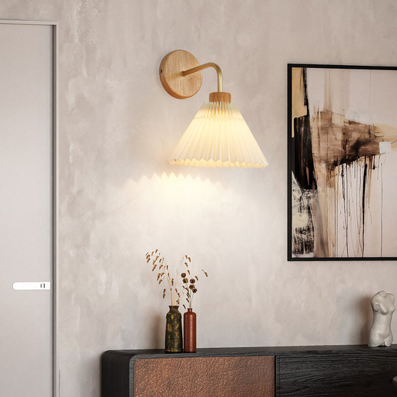 Modern Cone Shape Wall Mount Light Fixture 1 Light Wall Mounted Lighting