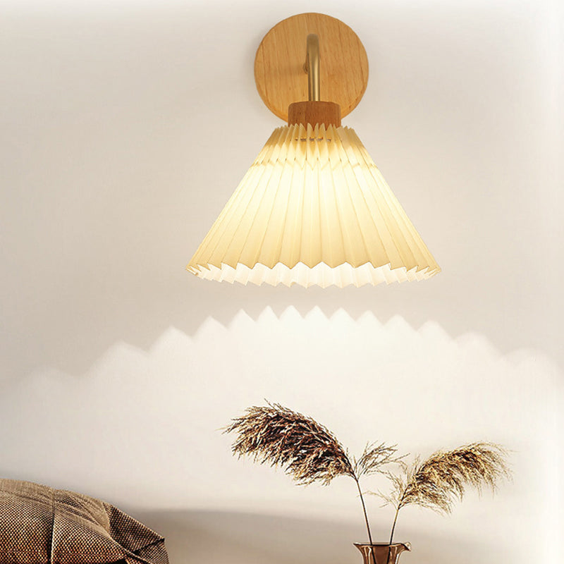 Modern Cone Shape Wall Mount Light Fixture 1 Light Wall Mounted Lighting