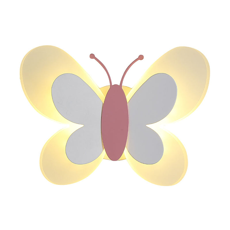 Modern Style Metallic Wall Light Creative LED Wall Light Sconce for Kids' Room