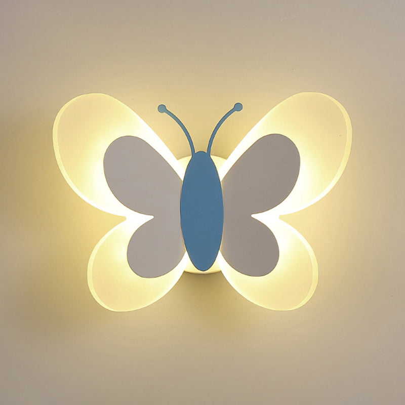 Modern Style Metallic Wall Light Creative LED Wall Light Sconce for Kids' Room
