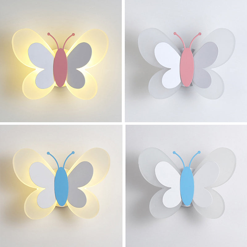 Modern Style Metallic Wall Light Creative LED Wall Light Sconce for Kids' Room