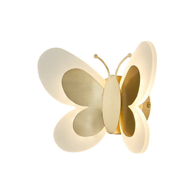1-Light Geometric Wall Sconce Light Modern Metal Wall Sconce Lighting