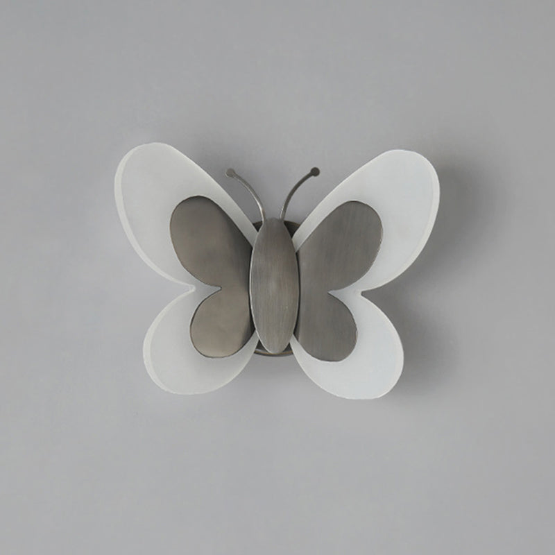 1-Light Geometric Wall Sconce Light Modern Metal Wall Sconce Lighting