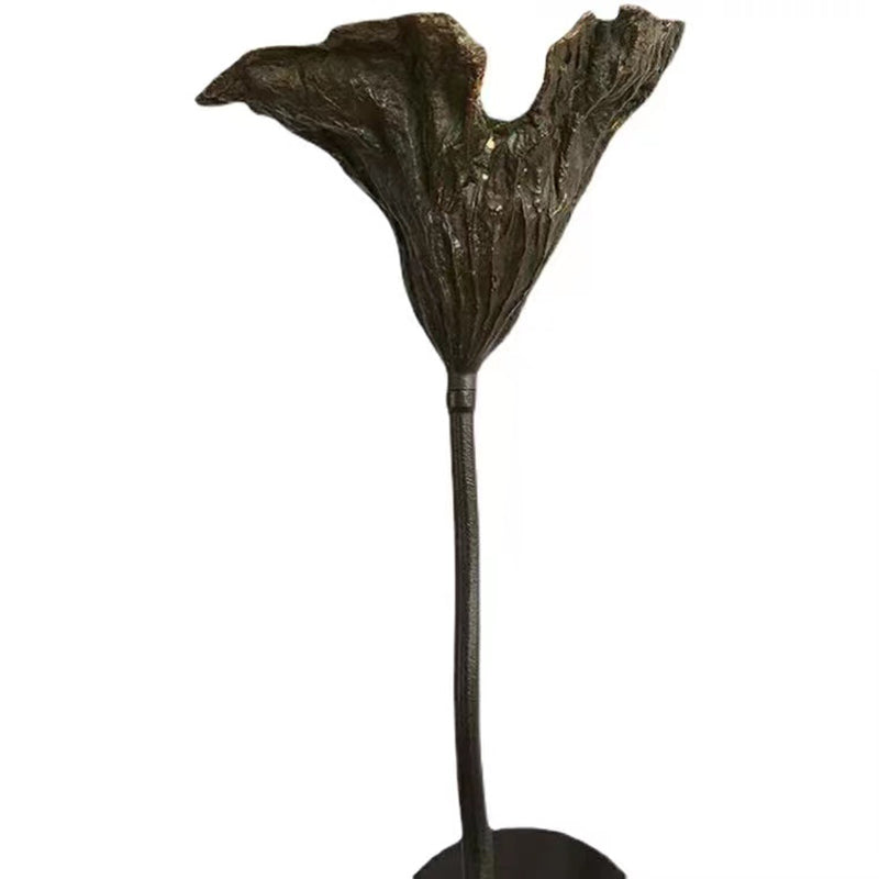 Modern Wall Sconce Flower Shape Wall Light with Metal Shade for Bedroom