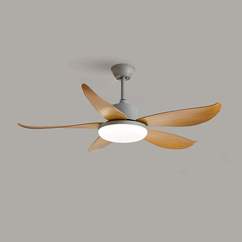 Simple Ceiling Fan Light Fixture Modern LED Ceiling Flush Mount for Kids' Room