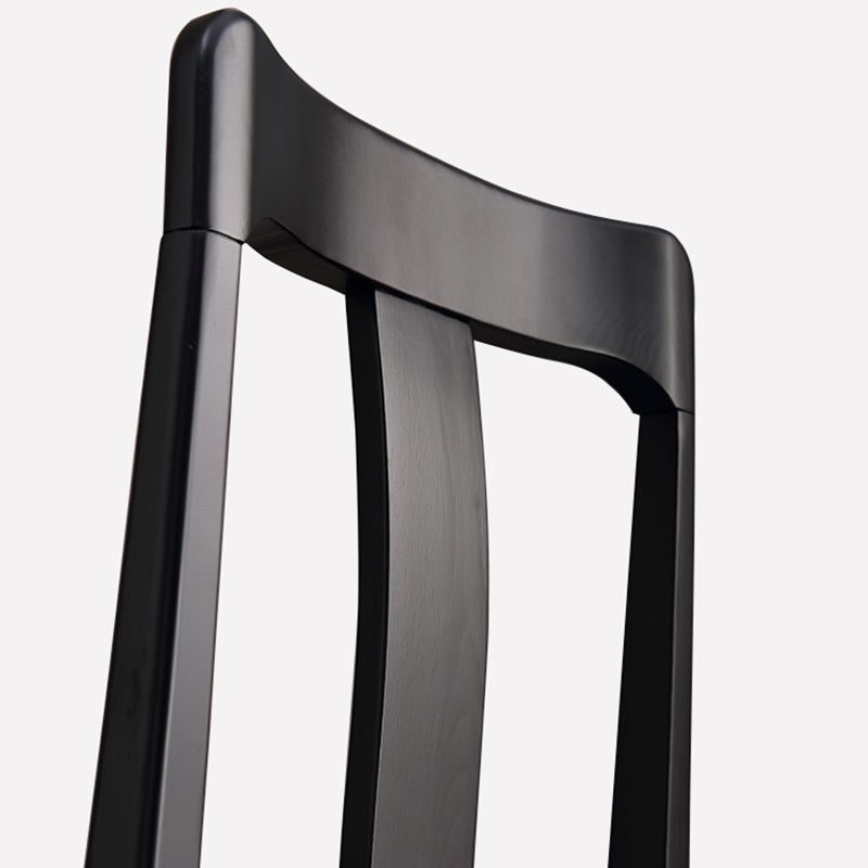 Industrial Black Dining Side Chair Upholstered Side Chair for Home