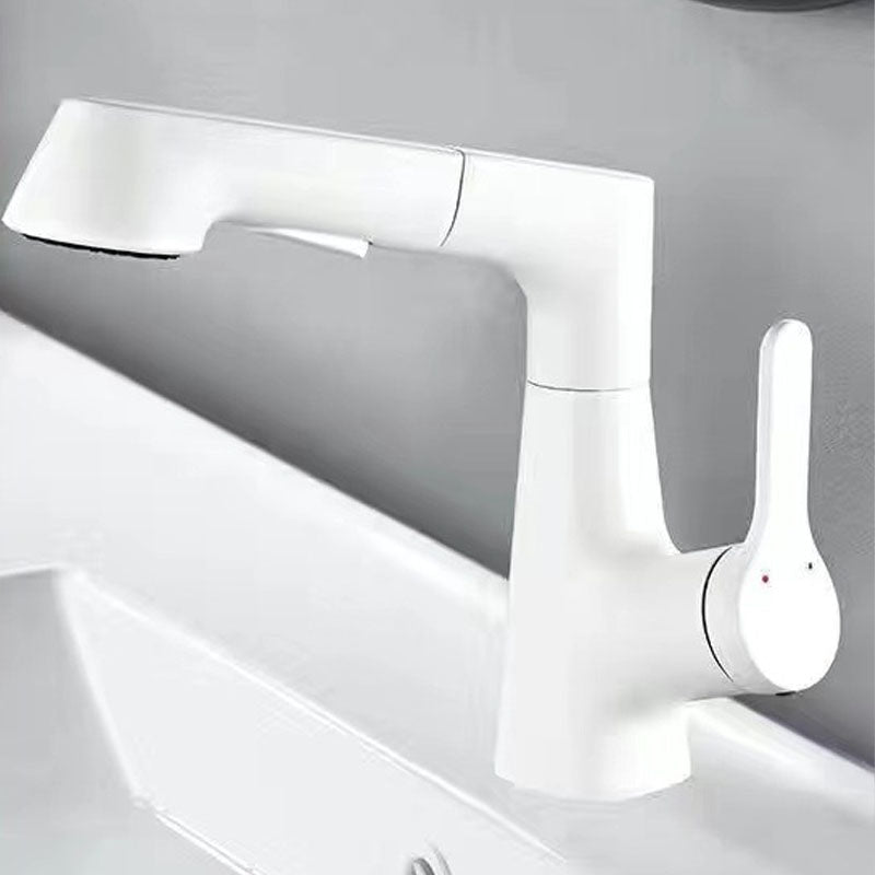 Contemporary Style Faucets Centerset Lever Handles Faucets for Bathroom