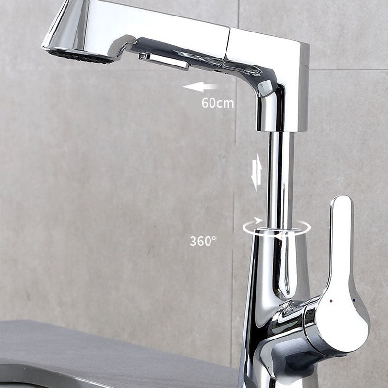 Contemporary Style Faucets Centerset Lever Handles Faucets for Bathroom