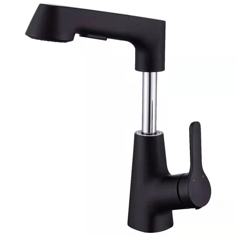 Contemporary Style Faucets Centerset Lever Handles Faucets for Bathroom