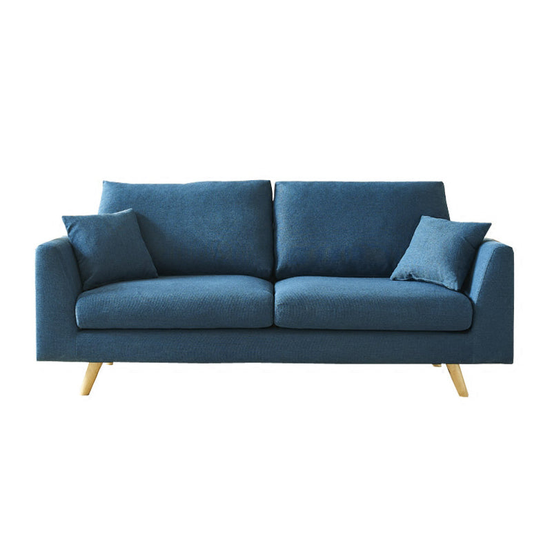Contemporary Tuxedo Arm Sofa Cushions Fabric Standard Seating