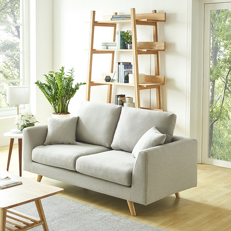 Contemporary Tuxedo Arm Sofa Cushions Fabric Standard Seating