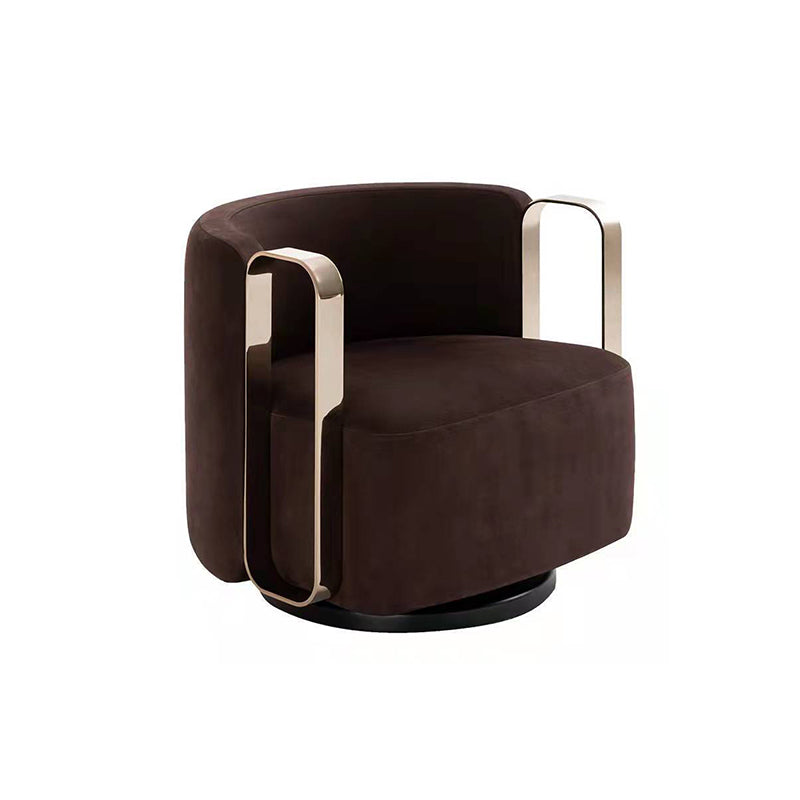 27.16" High Armchair Recessed Arms Included Chair for Living Room