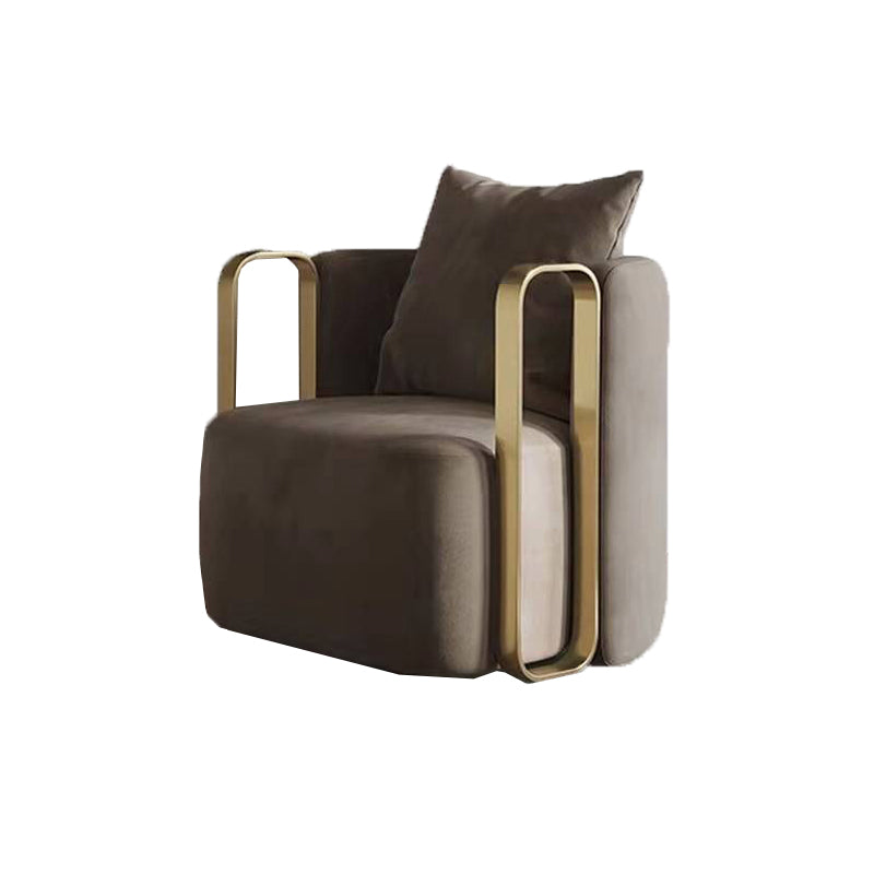 27.16" High Armchair Recessed Arms Included Chair for Living Room