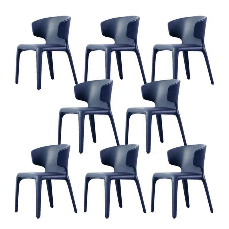 Contemporary Chair Dining Chairs with Metal Legs for Kitchen