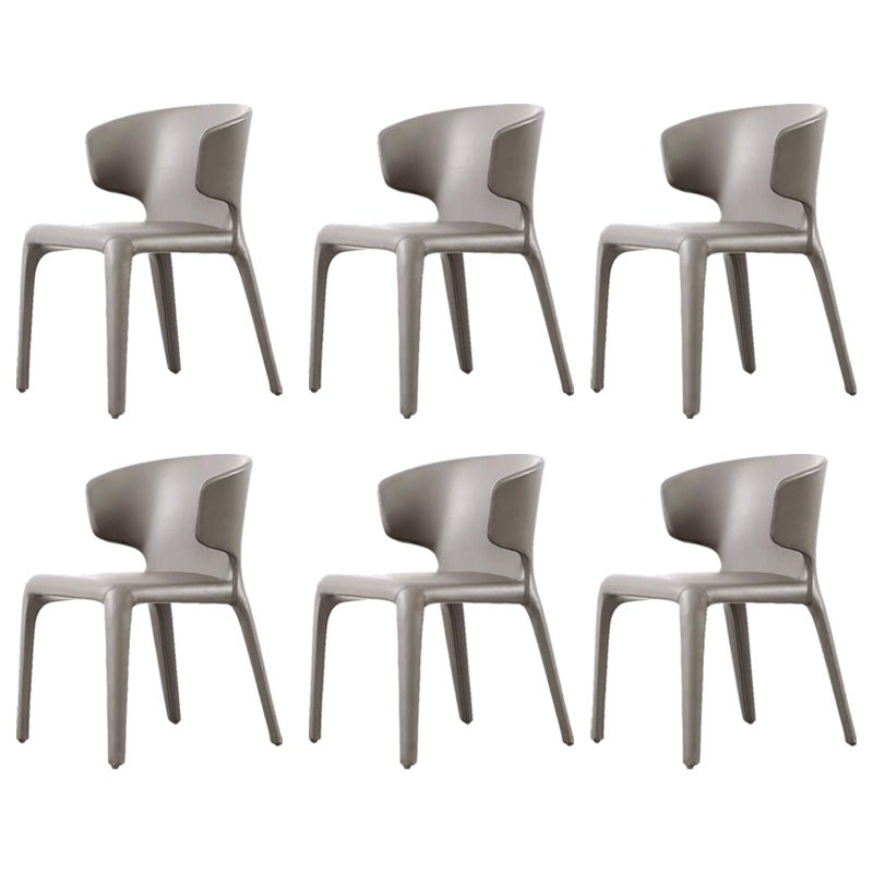 Contemporary Chair Dining Chairs with Metal Legs for Kitchen