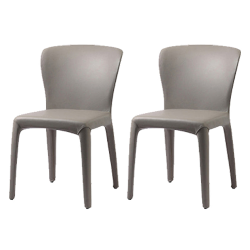 Contemporary Chair Dining Chairs with Metal Legs for Kitchen