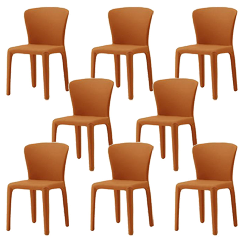 Contemporary Chair Dining Chairs with Metal Legs for Kitchen