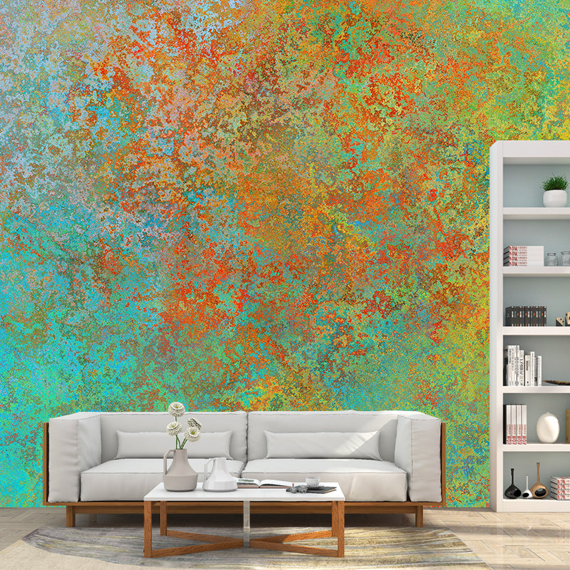 Illustration Mottled Texture Mural Mildew Resistant Wallpaper Sleeping Room Wall Mural