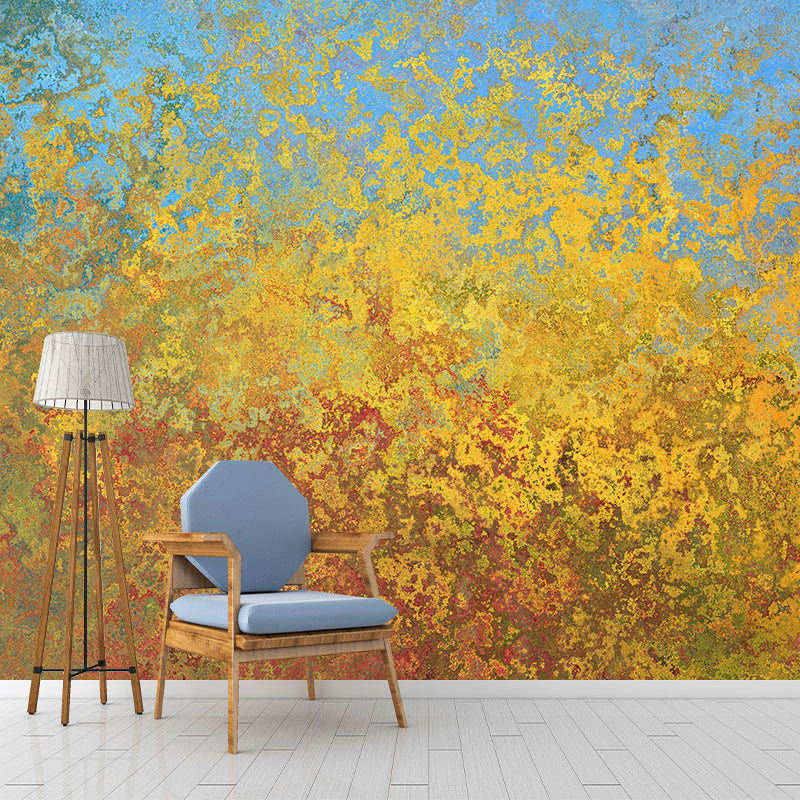 Illustration Mildew Resistant Mural Wallpaper Mottled Texture Indoor Wall Mural