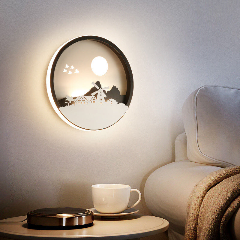 Contemporary Wall Light Simple LED Wall Light Sconce for Bedroom