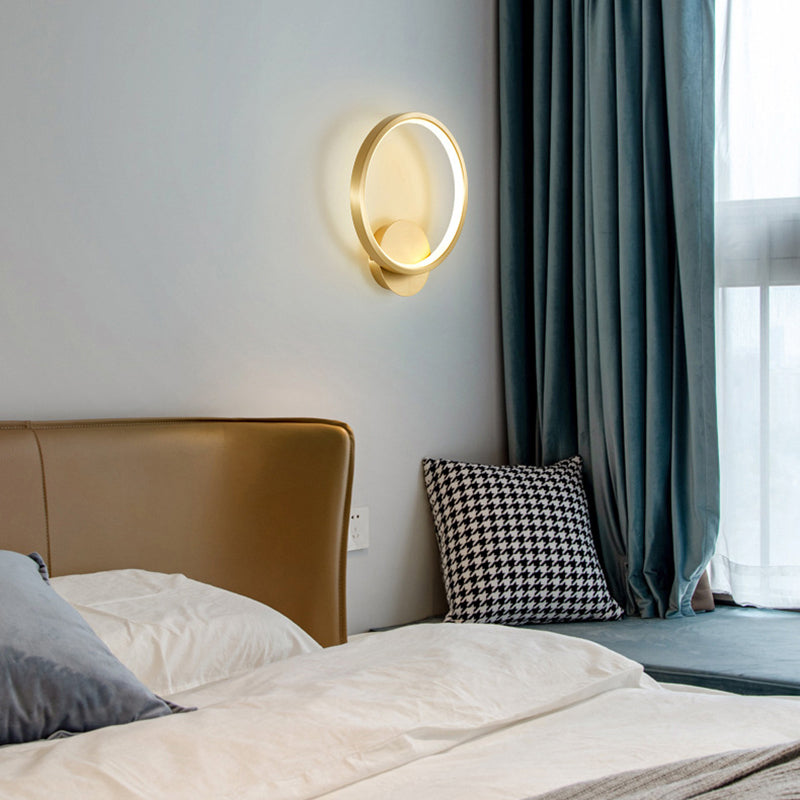 1-Light Sconce Light Modern Metal Sconce Light Fixture for Bedroom