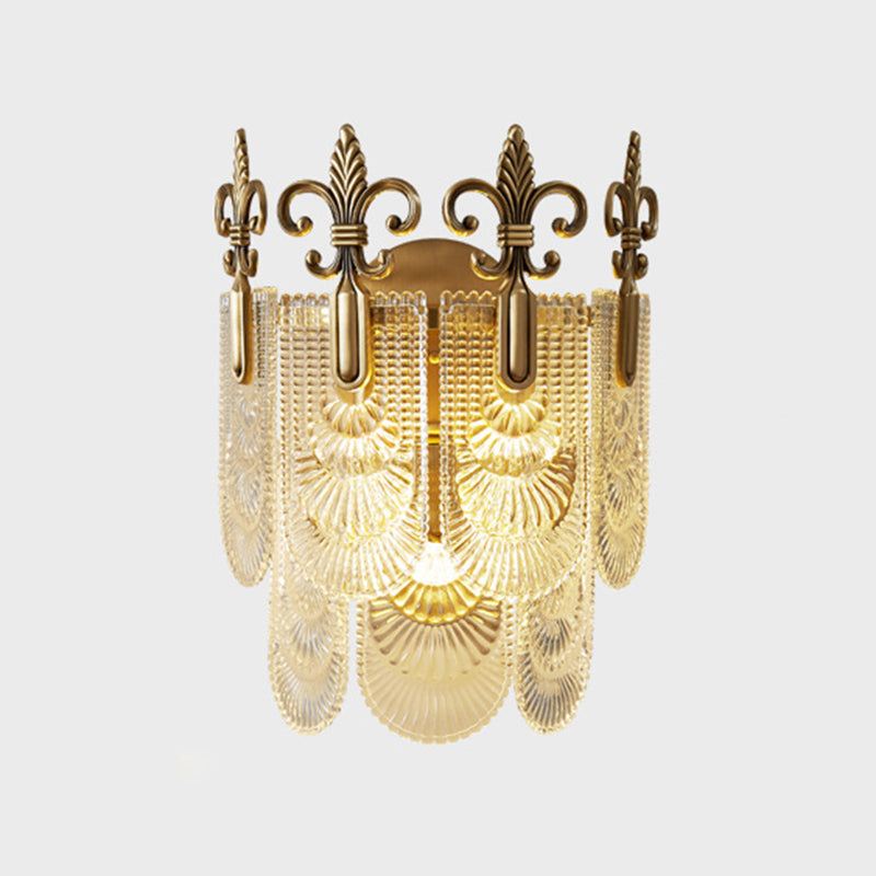 Multiple-Light Geometric Wall Sconce Light Modern Crystal Wall Sconce Lighting