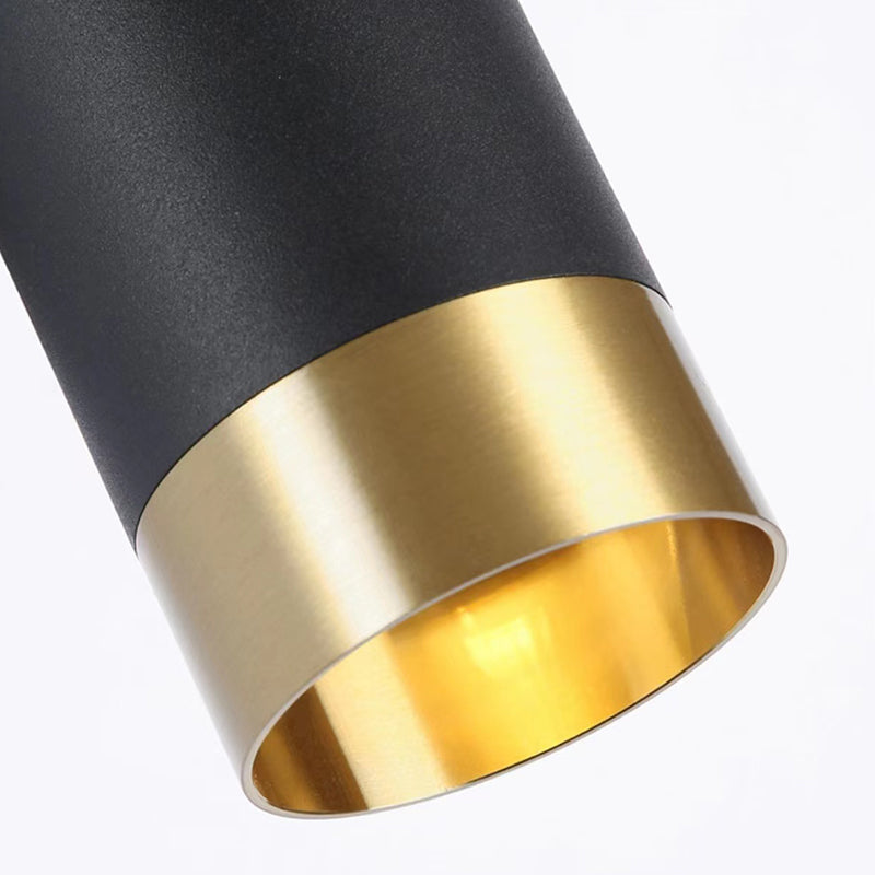 Nordic Style Iron Wall Light Cylinder Shape Rotatable Wall Lamp for Bedroom