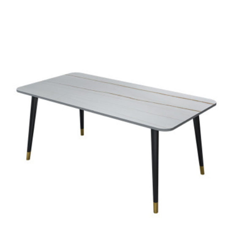 Modern 1/5/6/7 Pieces Dining Set Rectangle Stone Dining Table for Dining Room Kitchen