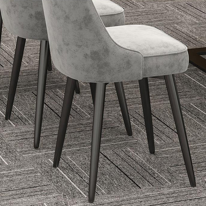 Modern 1/7 Pieces Dining Set Rectangle Stone Dining Table for Milk Tea Shop