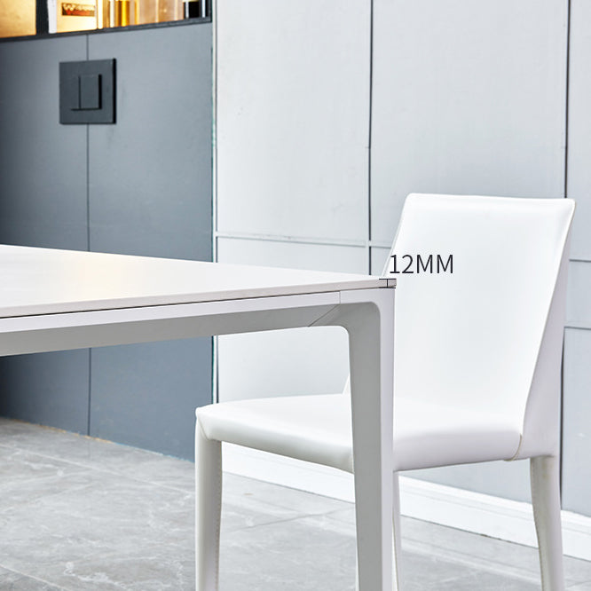 Designer Style 1/4/5 Pieces Rectangle Dining Set Sintered Stone Top Dinette Table Set