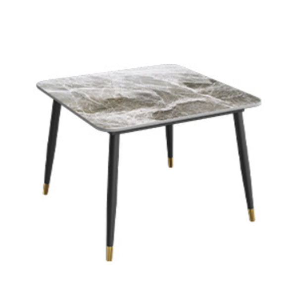 Modern 1/5 Pieces Dining Set Round Stone Dining Table for Living Room